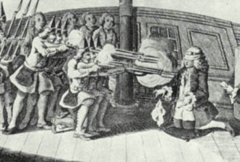 Byng's execution - from the London Magazine